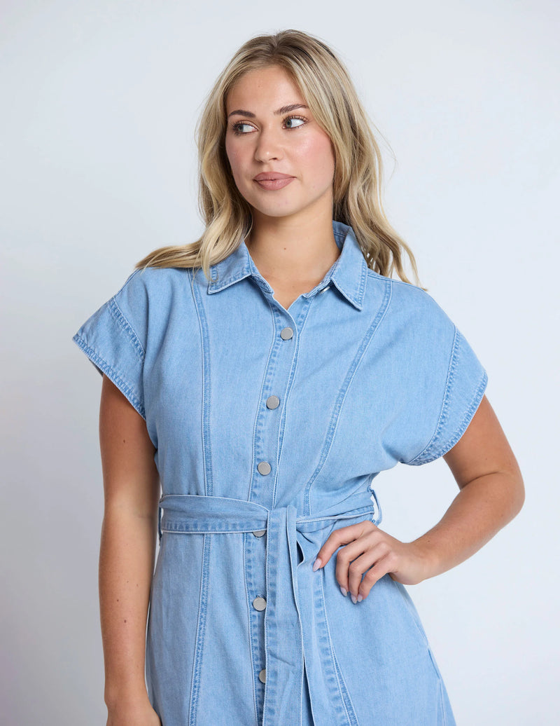 Stella + Gemma | Duke Dress - Light Wash