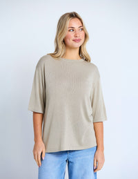 Stella + Gemma | Aretha Knit - Shiitake Shimmer