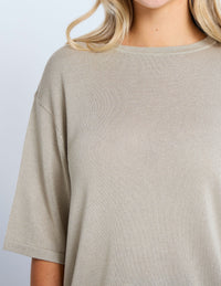 Stella + Gemma | Aretha Knit - Shiitake Shimmer