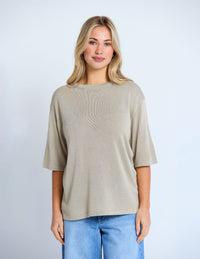 Stella + Gemma | Aretha Knit - Shiitake Shimmer