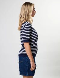 Stella + Gemma | Charly Knit - Navy Stripe