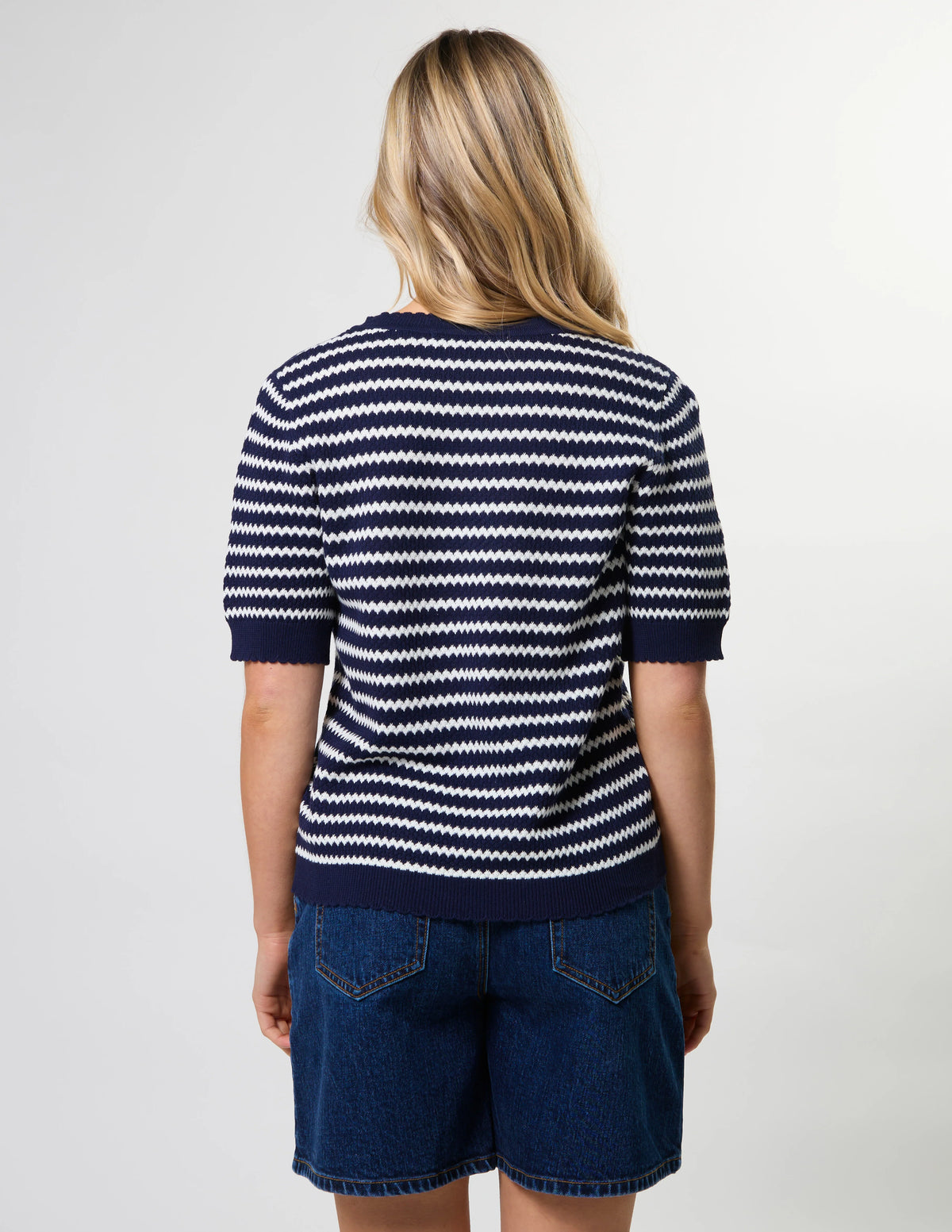 Stella + Gemma | Charly Knit - Navy Stripe