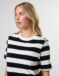 Stella + Gemma | Sandy Dress - Black Stripe