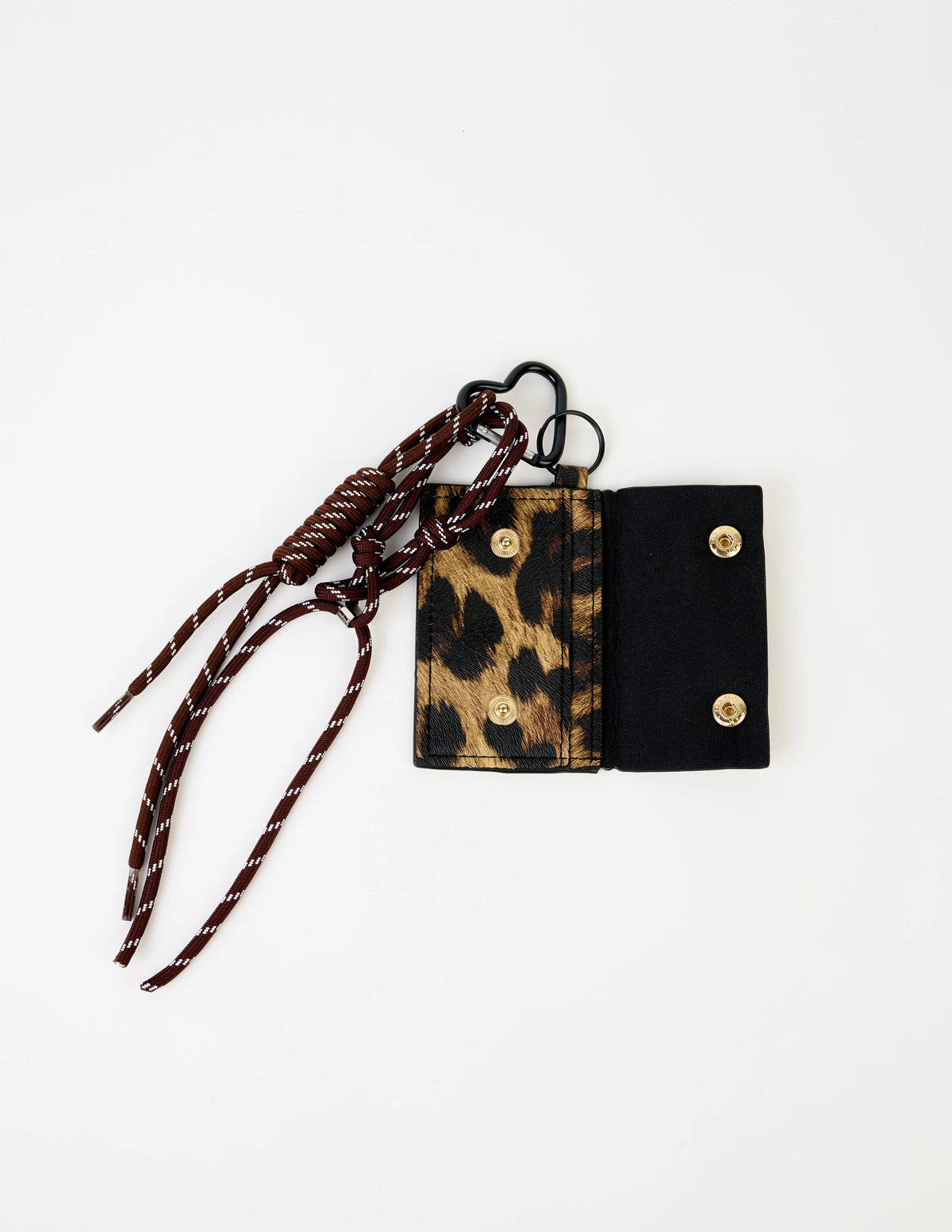 Stella + Gemma | Keychain Rope and Pouch - Leopard