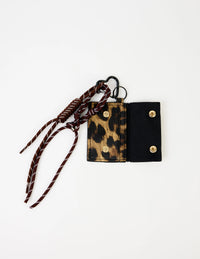 Stella + Gemma | Keychain Rope and Pouch - Leopard