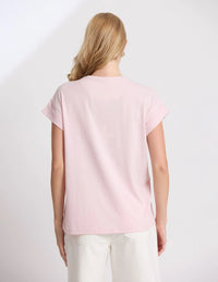 Stella + Gemma | Cuff Tee - Pink Tulle