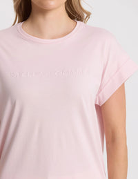 Stella + Gemma | Cuff Tee - Pink Tulle