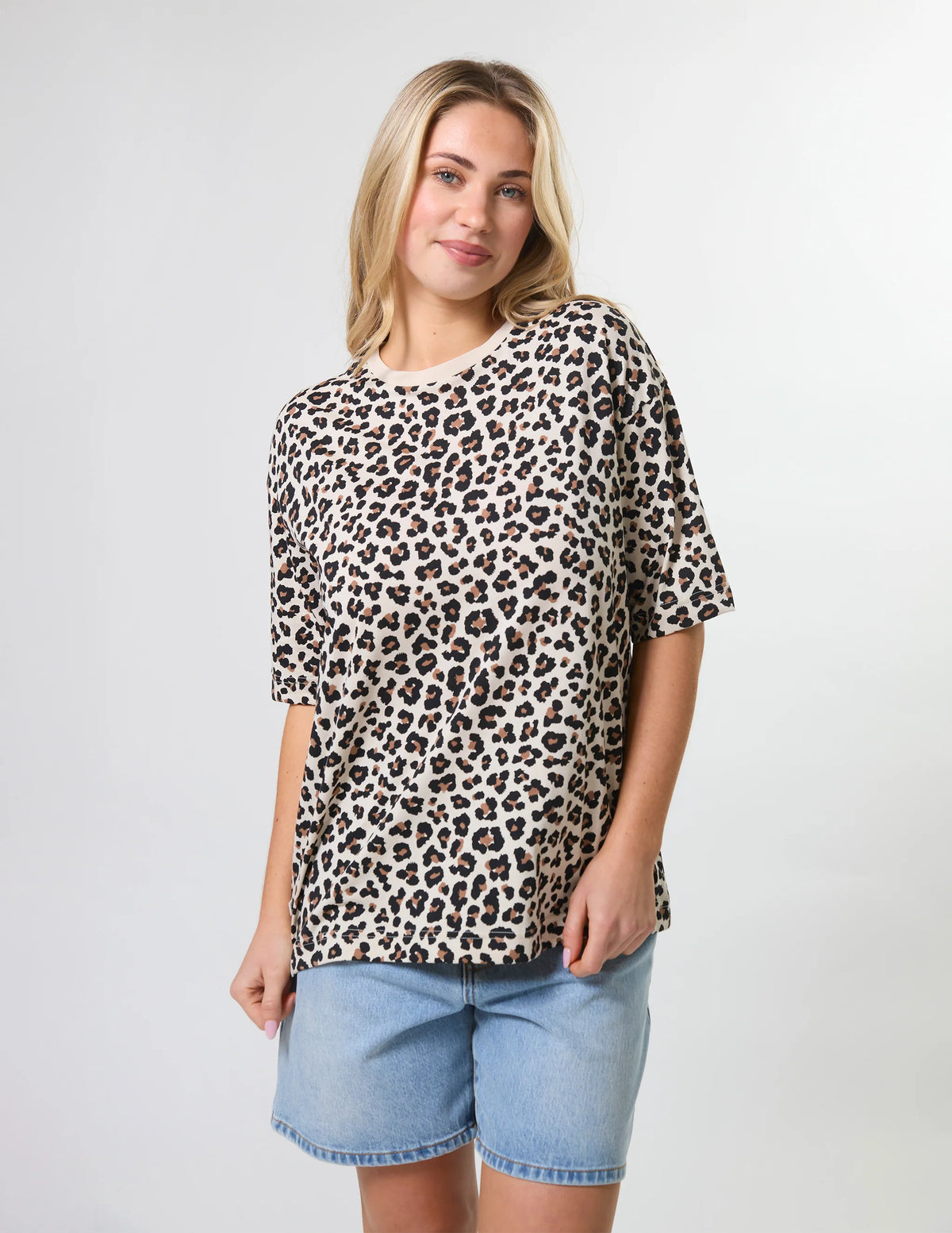 Stella + Gemma | Porter Tee Leopard - Leopard