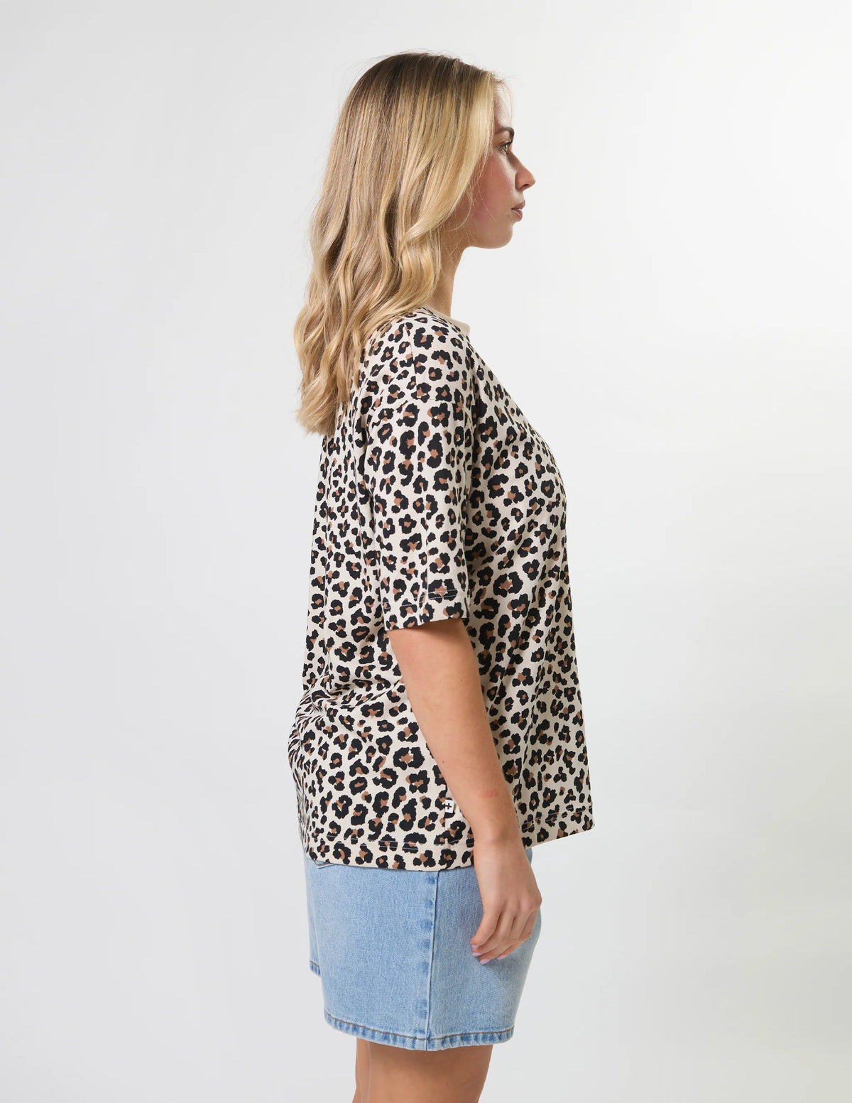 Stella + Gemma | Porter Tee Leopard - Leopard
