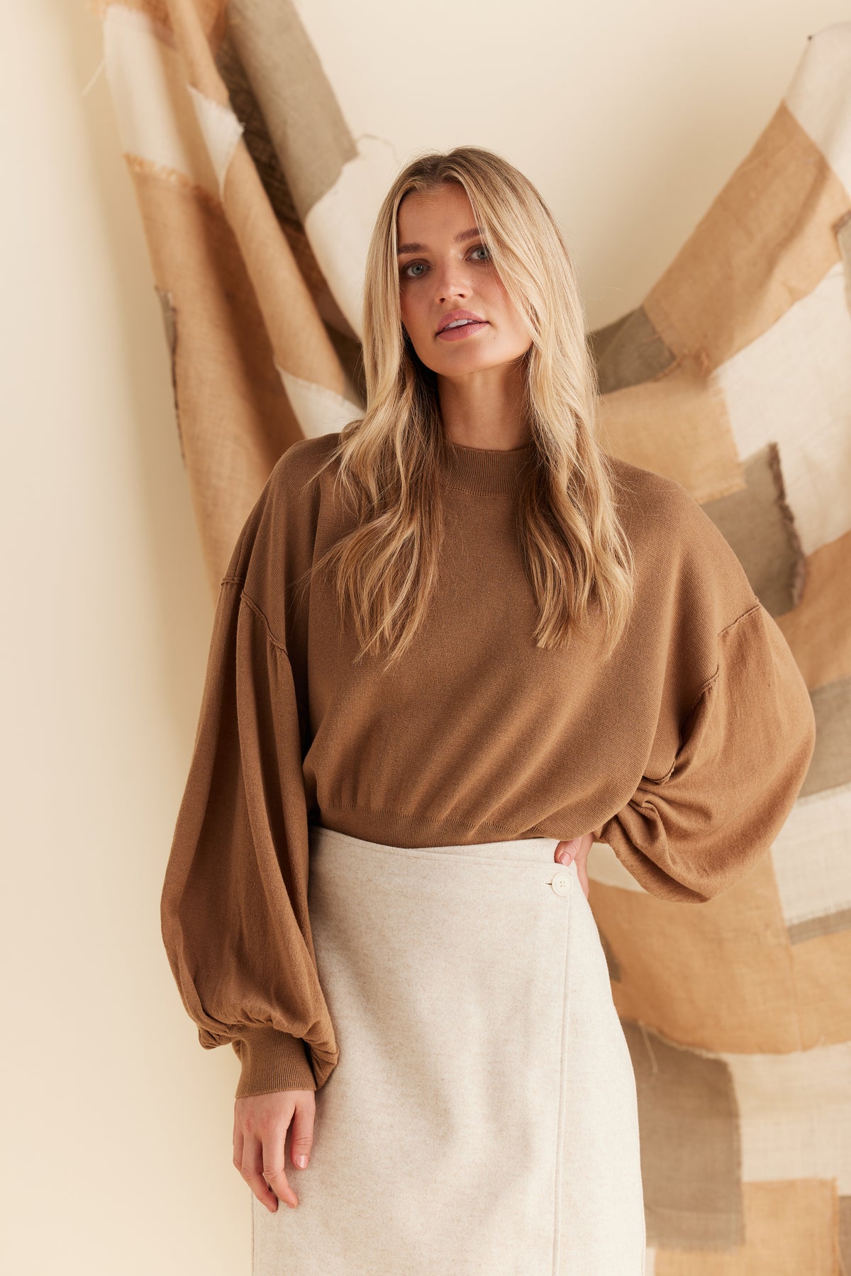 Shanty | Anais Knit - Camel