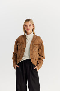 Shanty | Milano Jacket - Chestnut