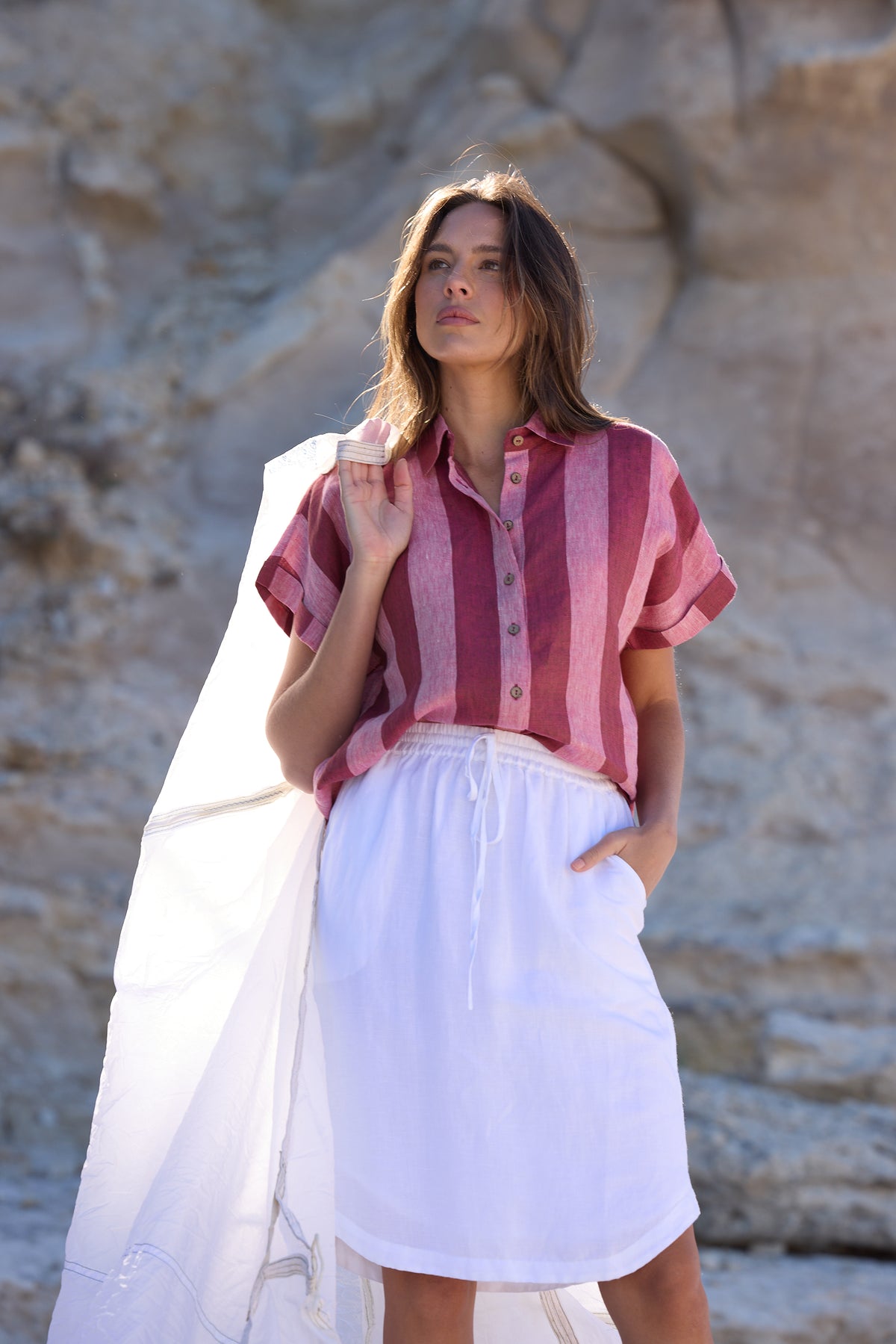 Shanty | Dune Shirt - Porto Stripe