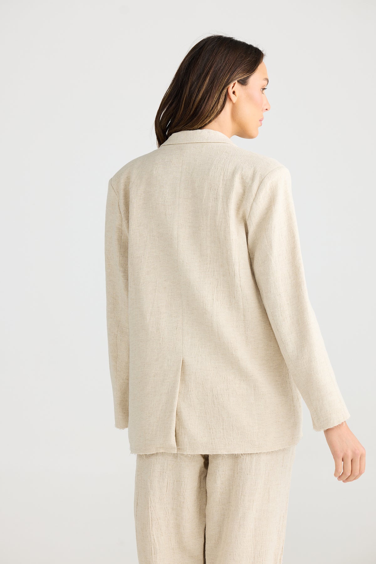 Shanty | The Edit Blazer - Natural Jaquard