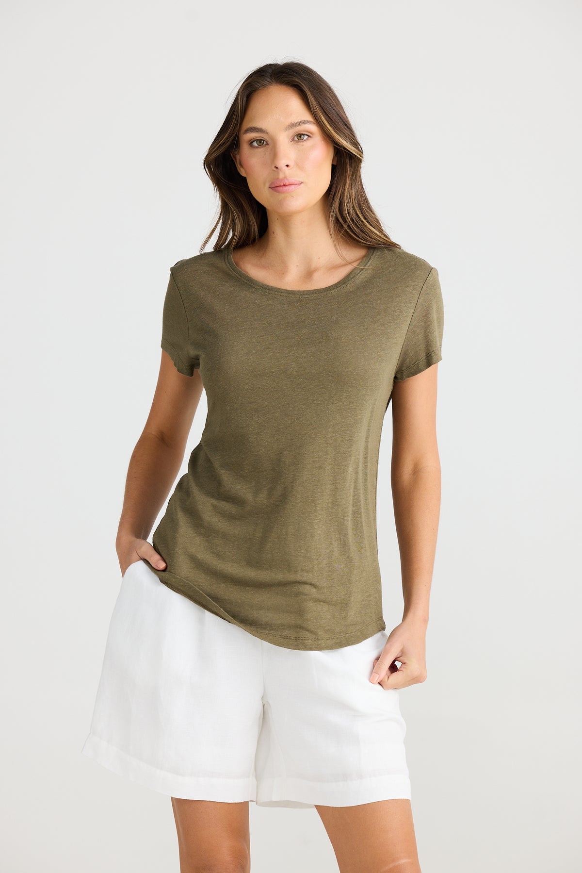 Shanty | Monza Tee - Olive