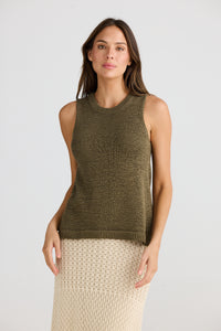 Shanty | Issa Tank - Olive