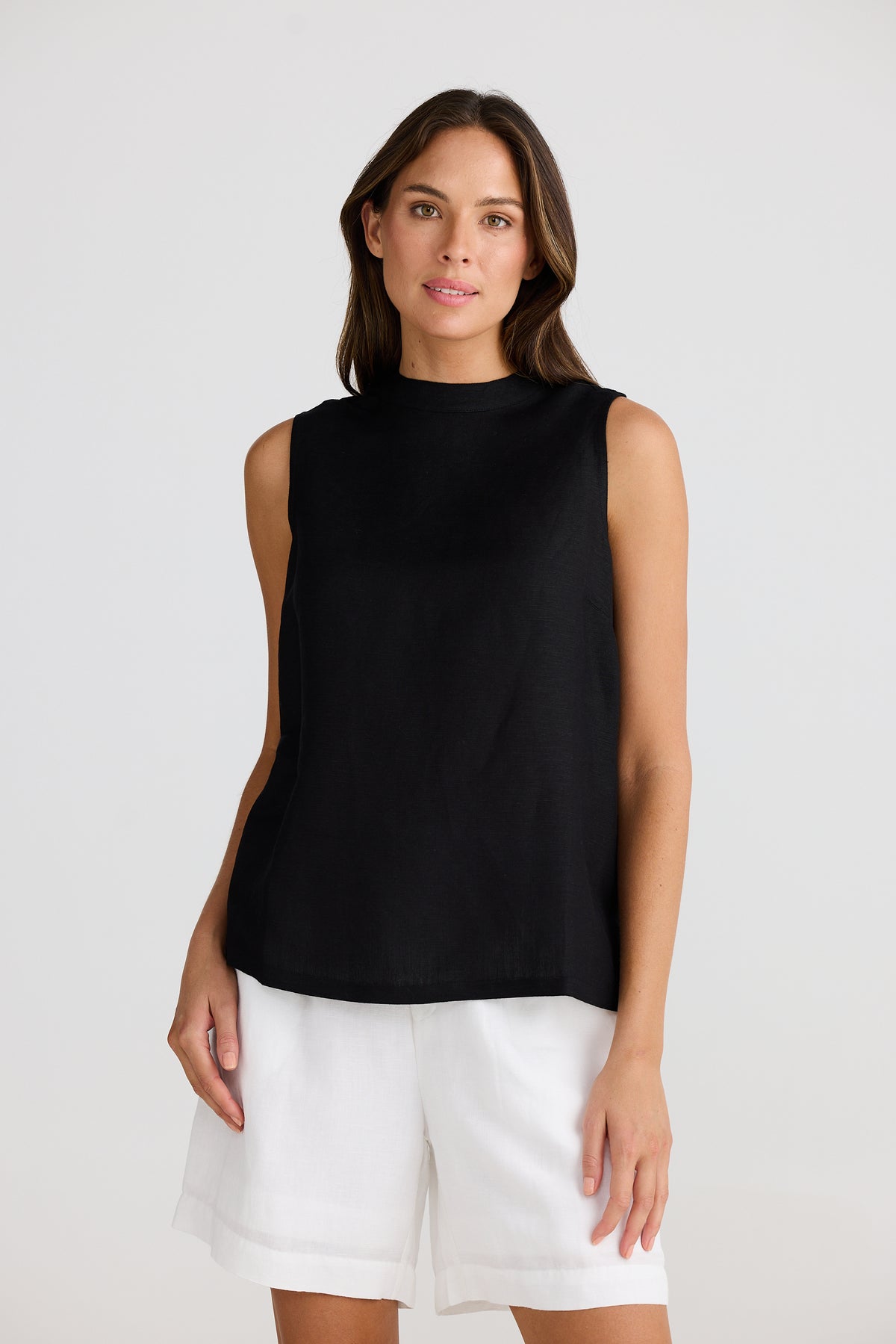 Shanty | Adel Top - Black Linen