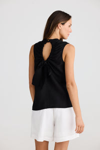 Shanty | Adel Top - Black Linen