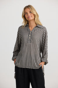 Shanty | Amar Shirt - Natural/Black Check