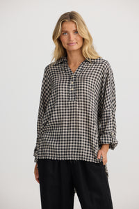 Shanty | Amar Shirt - Natural/Black Check