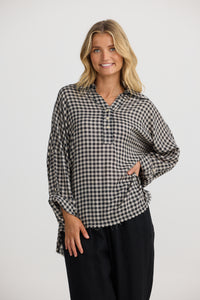 Shanty | Amar Shirt - Natural/Black Check