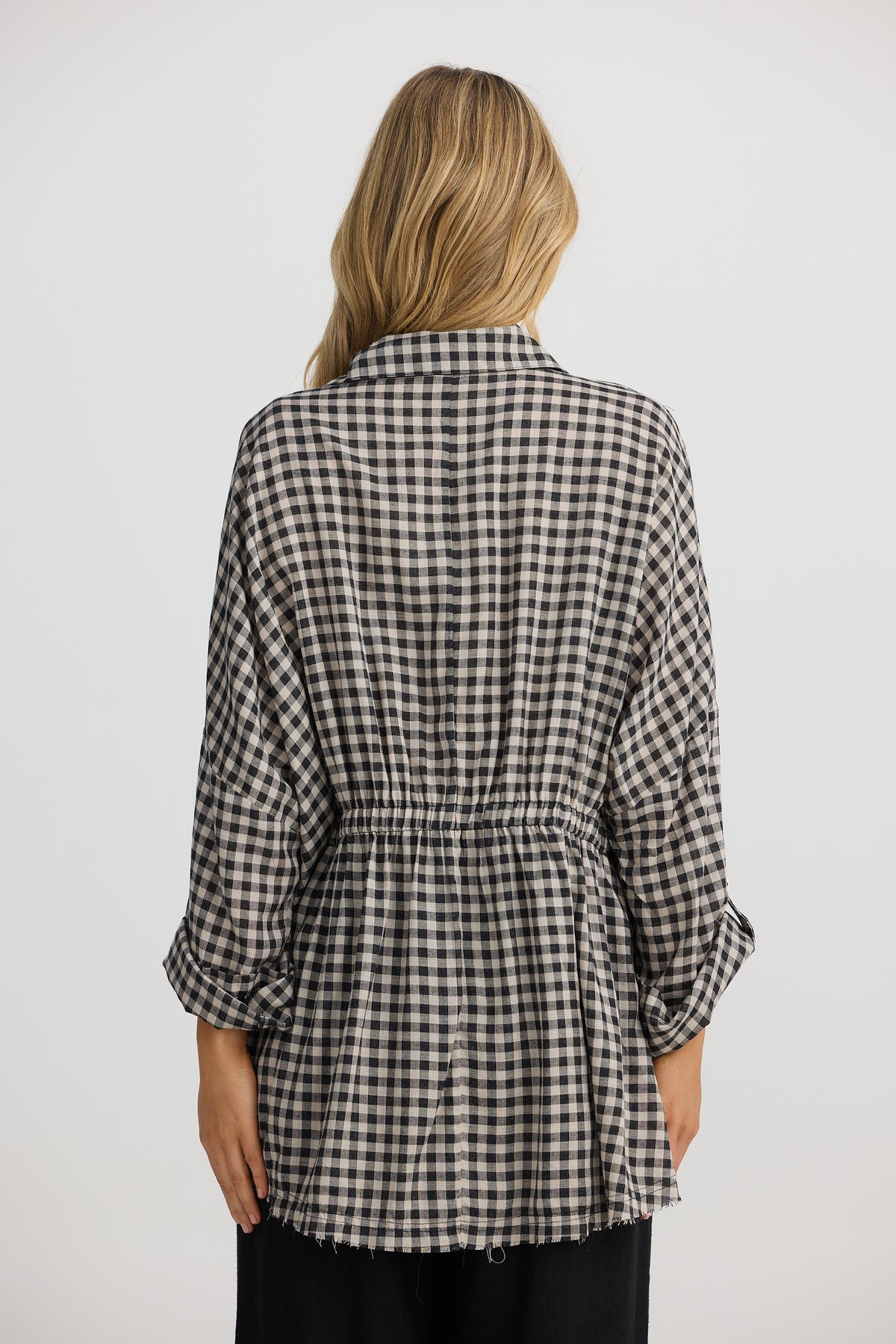 Shanty | Amar Shirt - Natural/Black Check