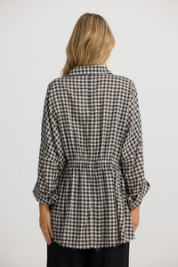 Shanty | Amar Shirt - Natural/Black Check