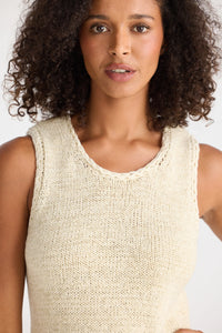 Shanty | Saffron Knit Tank - Natural