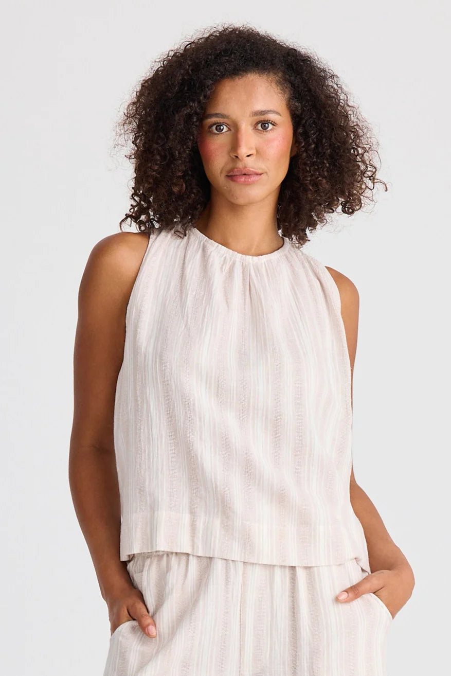 Shanty | Ken Top - Tuscan Stripe