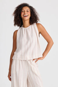 Shanty | Ken Top - Tuscan Stripe