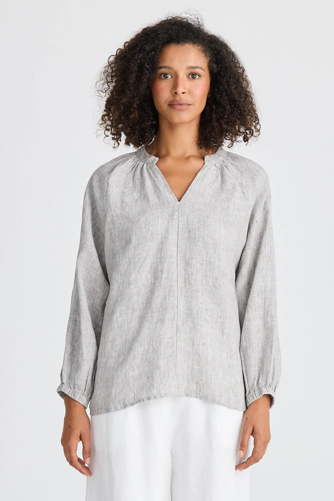Shanty | Ria Top - Charcoal Fleck
