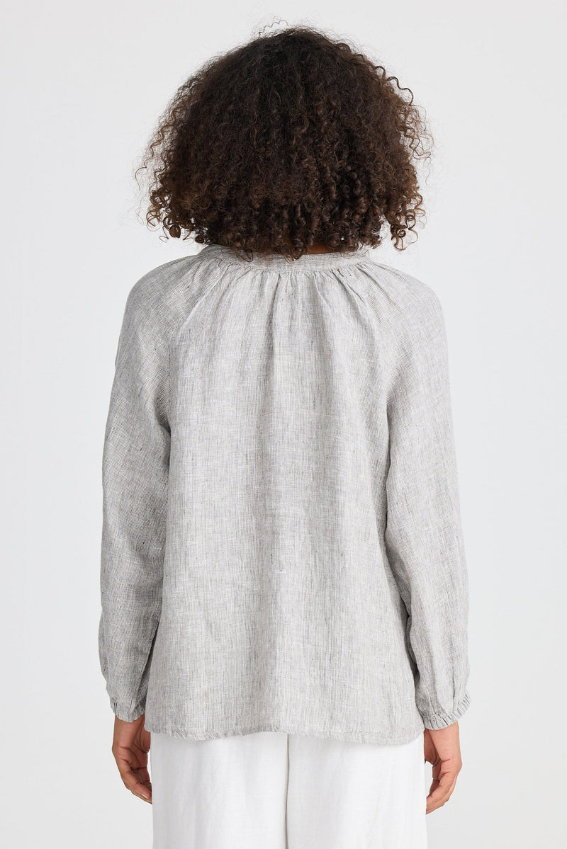 Shanty | Ria Top - Charcoal Fleck