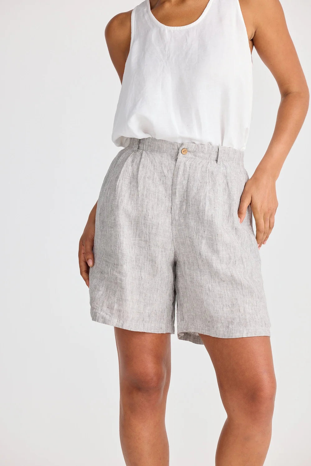Shanty | Manadalay Short - Charcoal Fleck