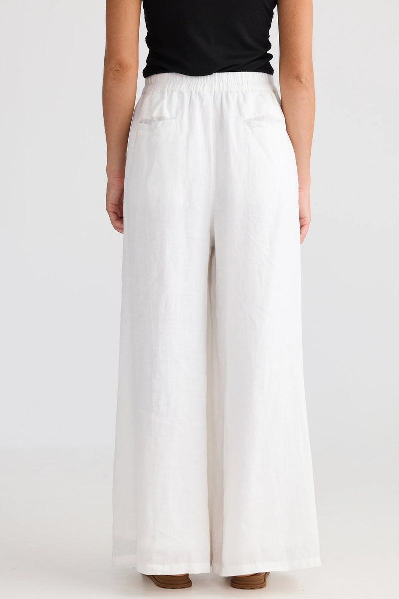 Shanty | Positano Pant - White Linen