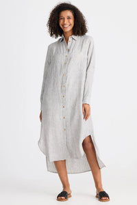 Shanty | Castro Overshirt - Charcoal Fleck