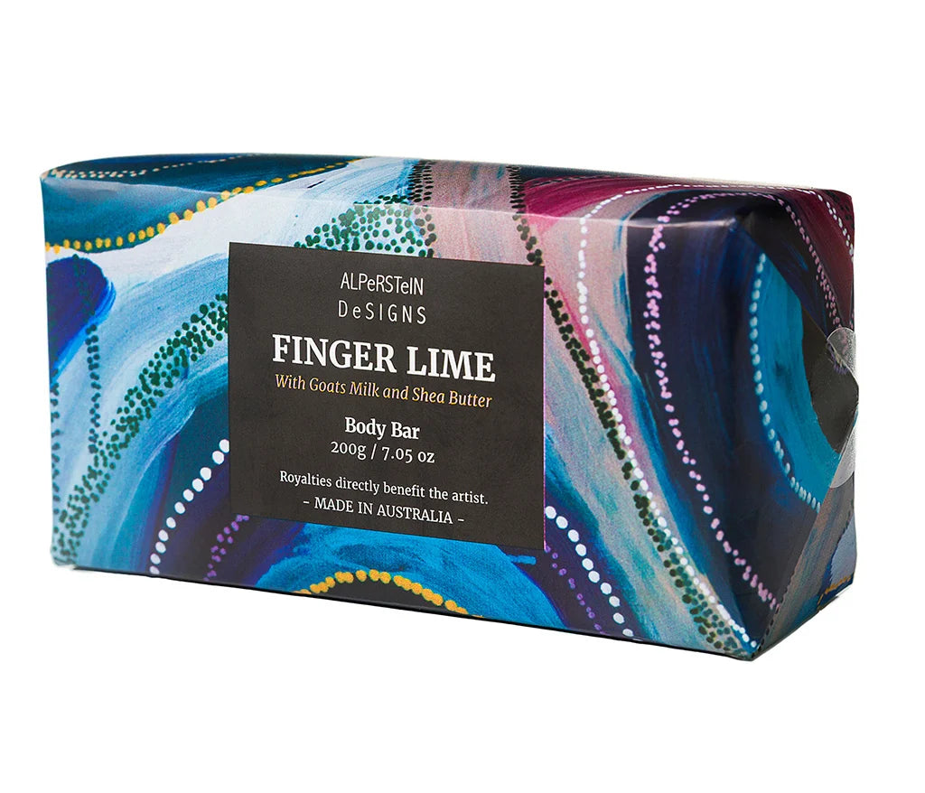 Finger Lime Body Bar - Artwork by Corban Bamba Clause Williams