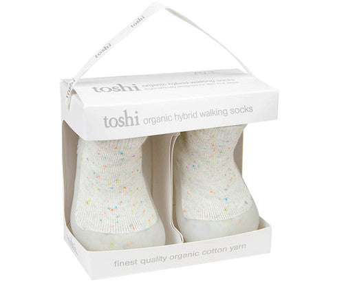 Toshi | Hybrid Walking Socks Dreamtime Snowflake