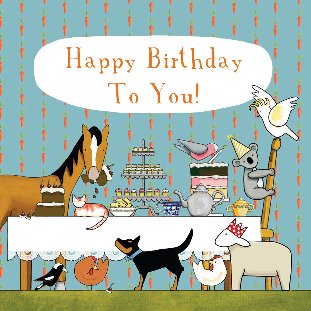 Afternoon Tea Card
