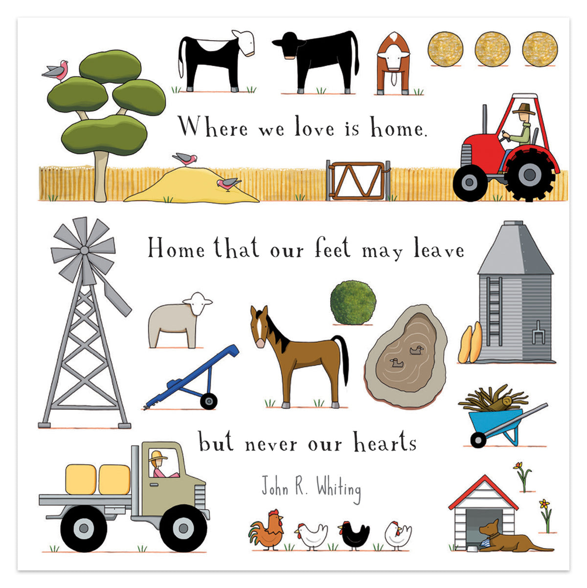 Homing Instincts Square Card