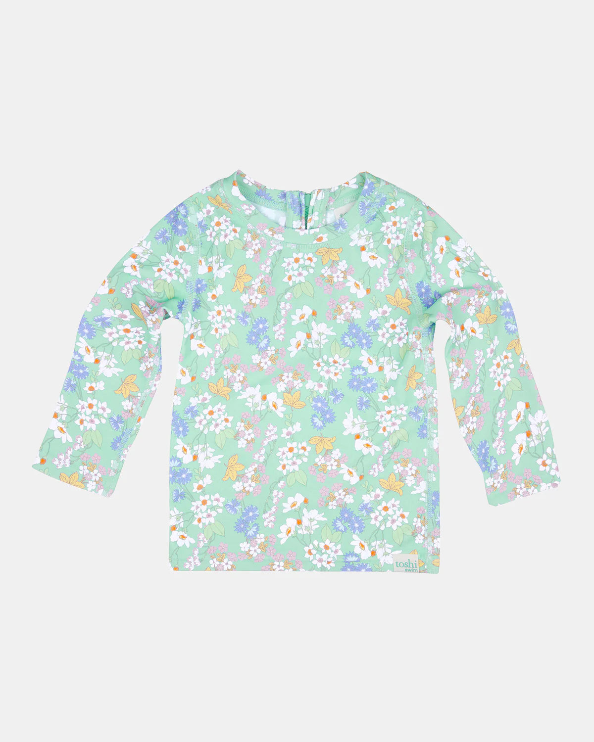 Toshi | Sea Blossom Long-Sleeve Baby Swim Rashie