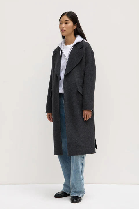 Assembly Label | Sadie Coat - Charcoal Marle
