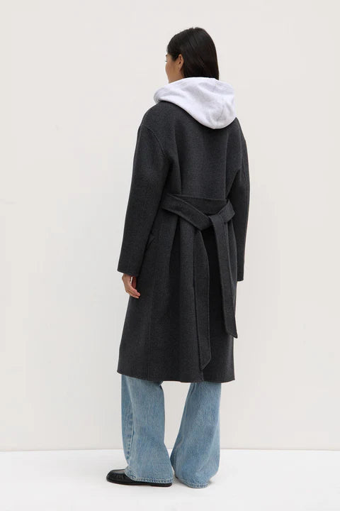 Assembly Label | Sadie Coat - Charcoal Marle