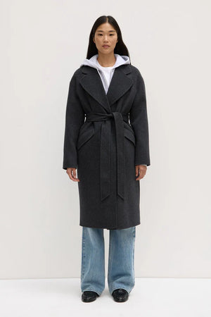 Assembly Label | Sadie Coat - Charcoal Marle