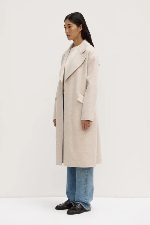 Assembly Label | Sadie Coat - Oat Marle