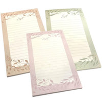 Magnetic Shopping Lists - Mixed Leaves