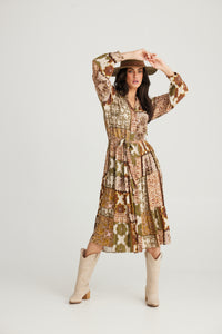 Talisman | Flower Child Dress - Paisley Gardens