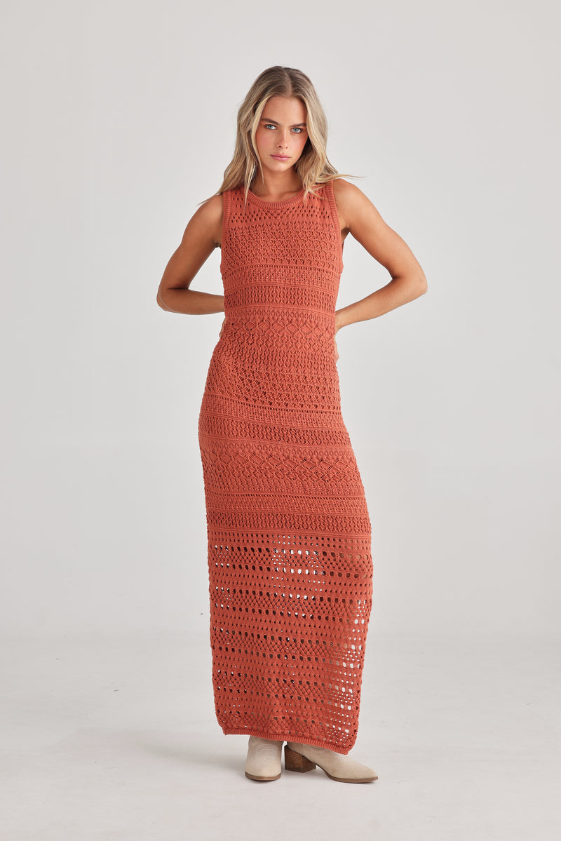 Talisman | La Sol Dress - Clay