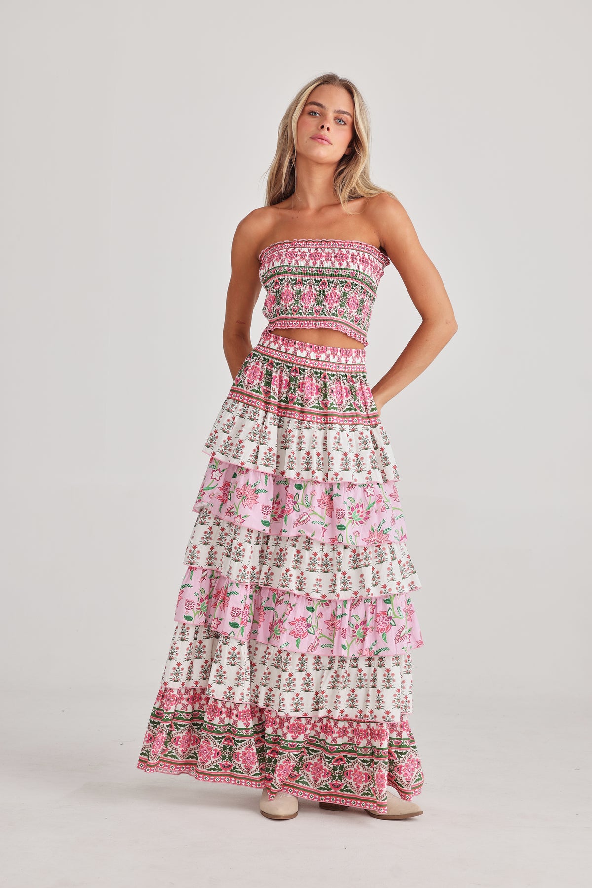 Talisman | Paloma Skirt - Strawberry Fields