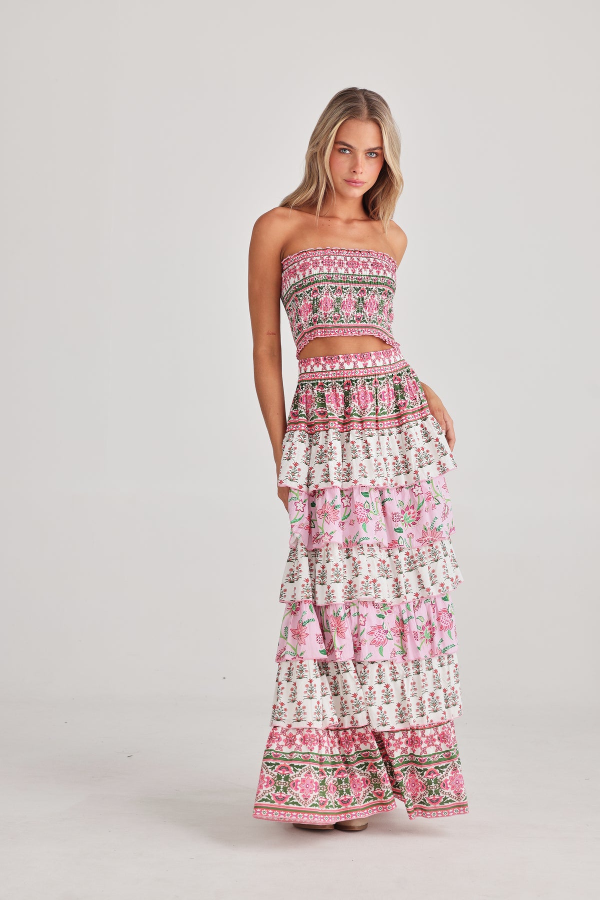 Talisman | Paloma Skirt - Strawberry Fields