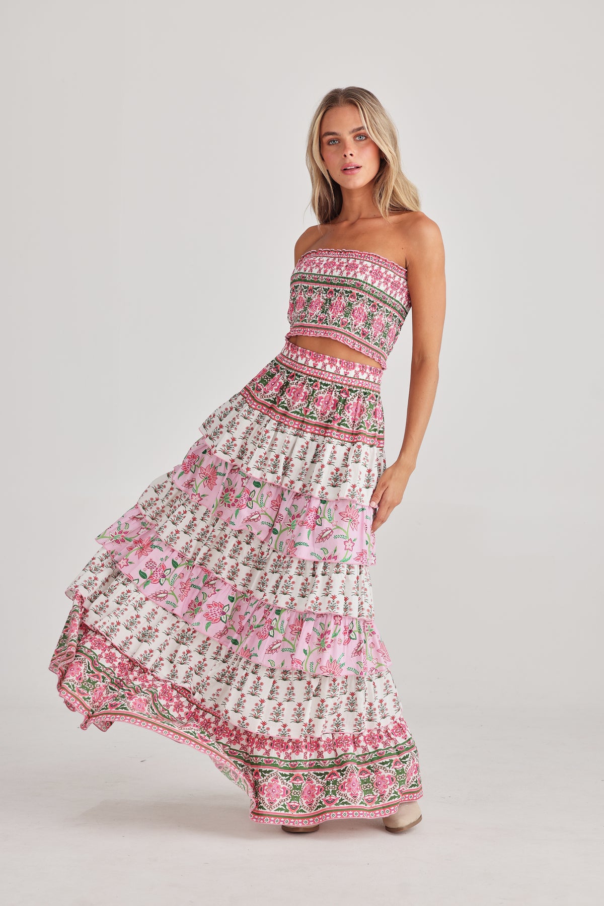 Talisman | Paloma Skirt - Strawberry Fields