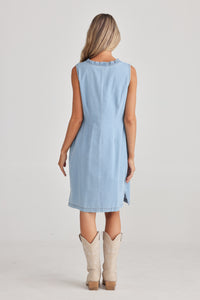 Talisman | Vera Light Denim Dress